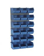 LP1 Louvred Panel with Size 5 Bins