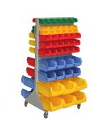 Mobile Trolley Double Sided with bins