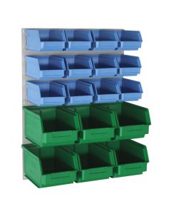 LP2 Louvred Panel with  Bins