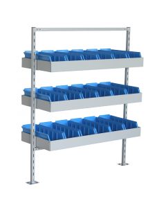 VK4R 1220 400 Deep Parcel Tray & Bins Kit