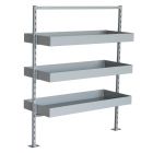 VK4R 1220 400 Deep Parcel Tray Kit